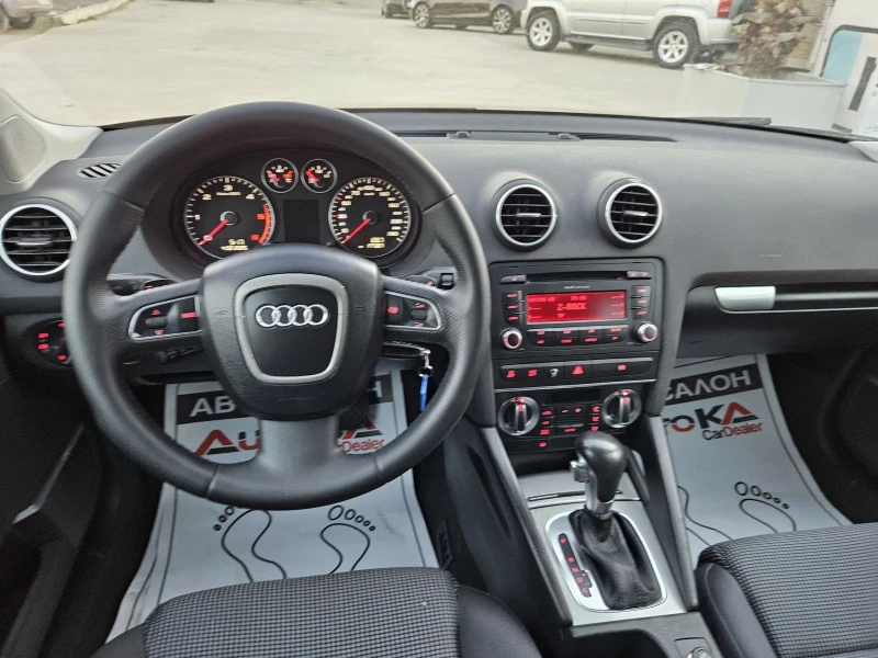 Audi A3 2.0TDI-140кс= АВТОМАТ= LED= BOSE= SPORT EDITION, снимка 11 - Автомобили и джипове - 49118576