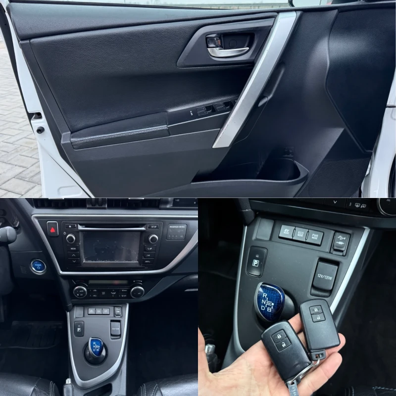 Toyota Auris 1.8 HYBRID / FULL / KOJA / NAVI / CAMERA , снимка 15 - Автомобили и джипове - 49328256