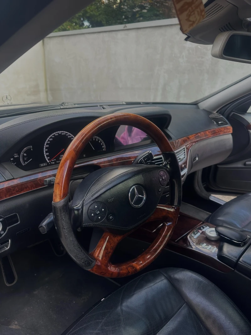 Mercedes-Benz S 500 Face-lift 388к.с. ГАЗ, Масаж/дистроник/night visio, снимка 7 - Автомобили и джипове - 52205205