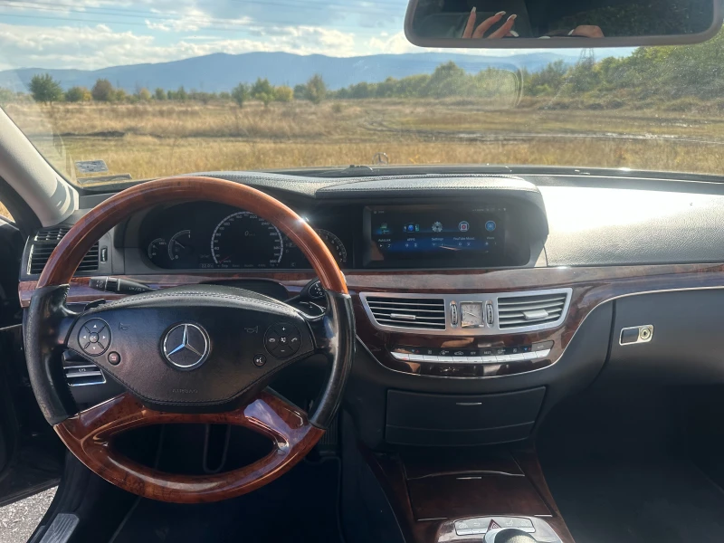 Mercedes-Benz S 500 Face-lift 388к.с. ГАЗ, Масаж/дистроник/night visio, снимка 8 - Автомобили и джипове - 52205205