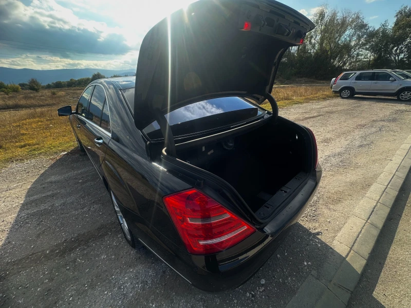 Mercedes-Benz S 500 Face-lift 388к.с. ГАЗ, Масаж/дистроник/night visio, снимка 4 - Автомобили и джипове - 52205205