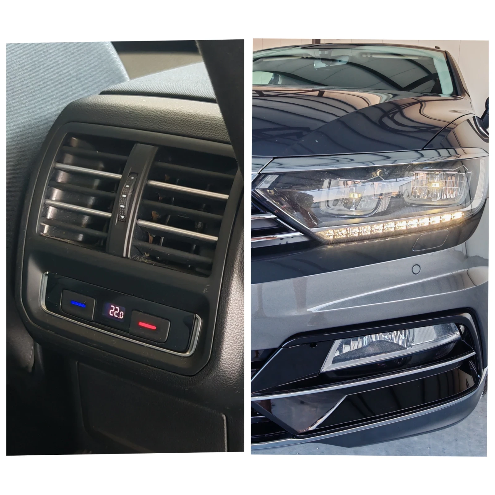 VW Passat 2.0TDI R-line Пакет* LED* NAVI* ACC* USB* ISOFIX, снимка 13 - Автомобили и джипове - 55082223