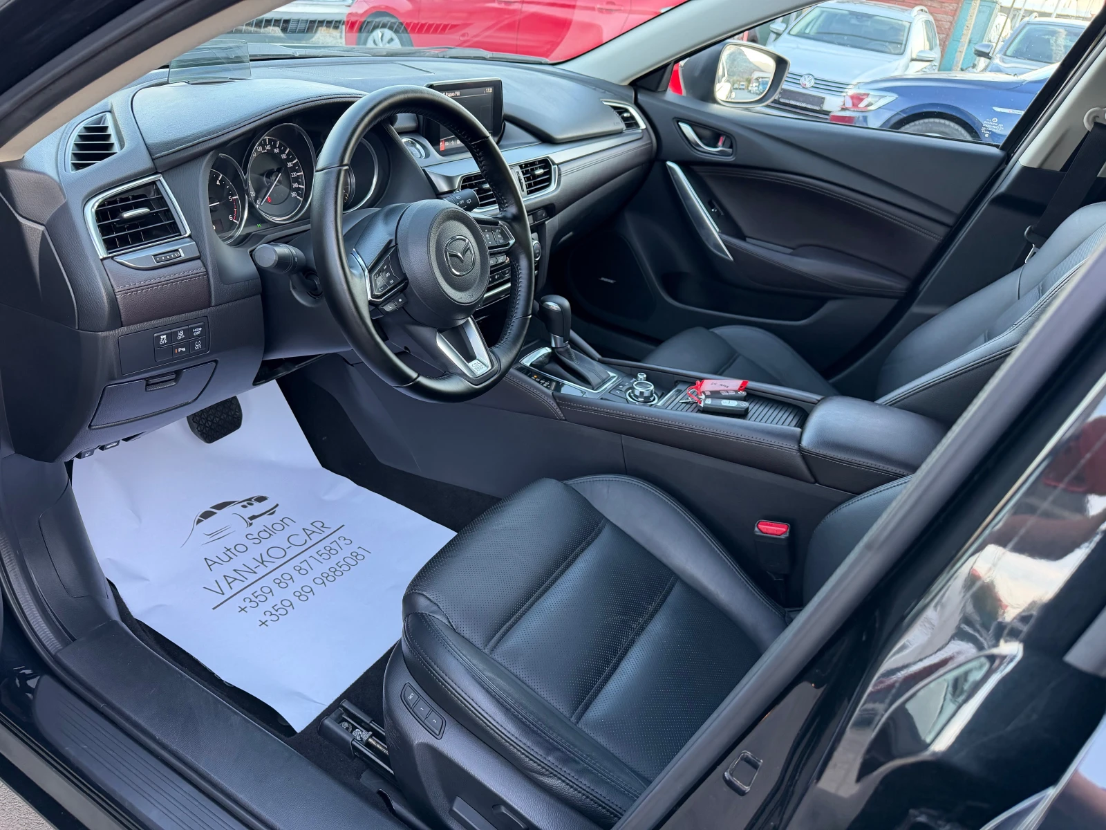 Mazda 6 2.2D SkyActive 175к.с Facelift* Full Optional, снимка 7 - Автомобили и джипове - 56609296