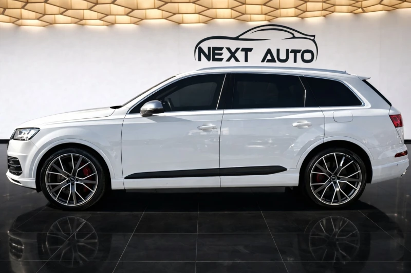 Audi SQ7 4.0TDI 435HP V8 PANO BANG&OLUFSEN EU6C, снимка 7 - Автомобили и джипове - 52929736