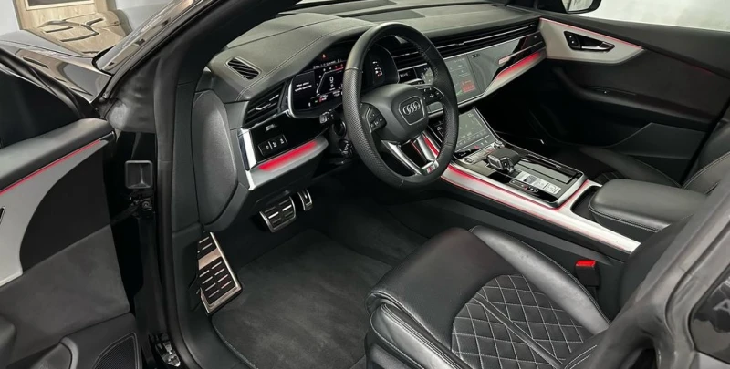 Audi Q8 50TDI Quattro S-line, снимка 6 - Автомобили и джипове - 53242323