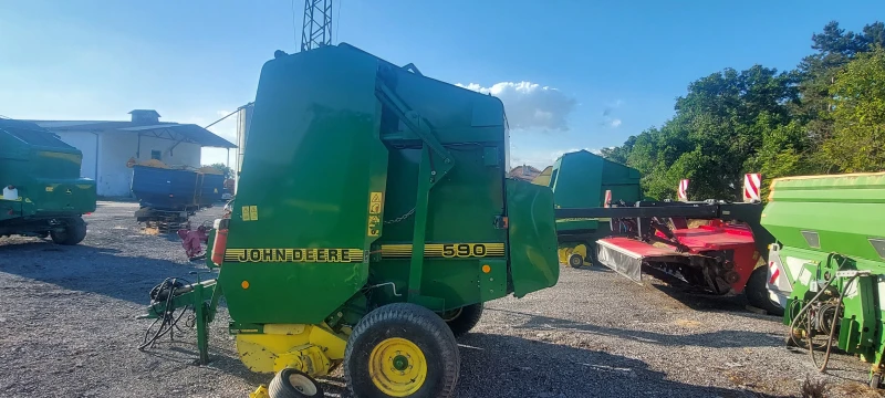 Балировачка John Deere 590, снимка 4 - Селскостопанска техника - 52213967