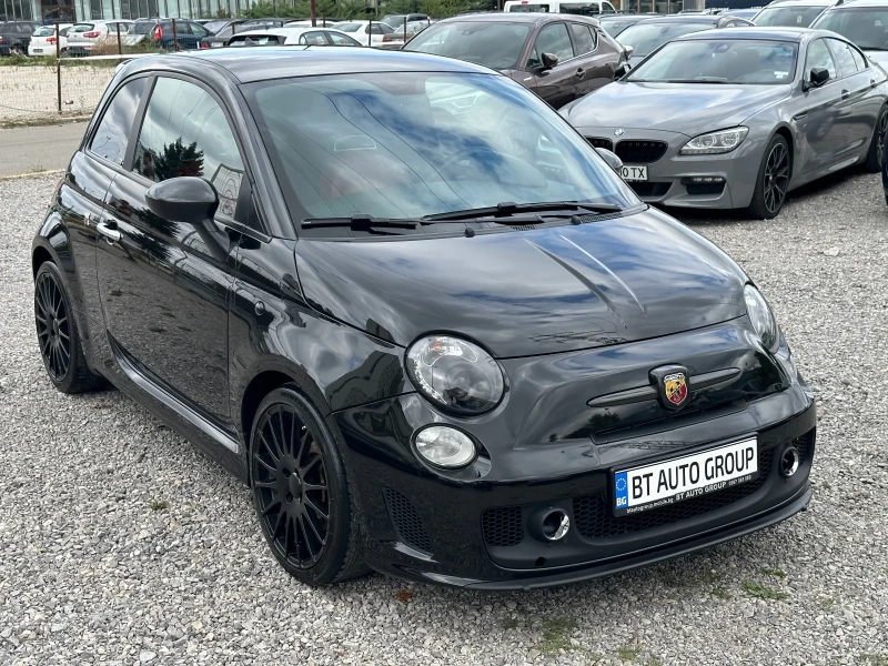 Fiat 500 1.4T * * ABARTH* * КОЖА * * FULL * * ТОП* * , снимка 1 - Автомобили и джипове - 47357494