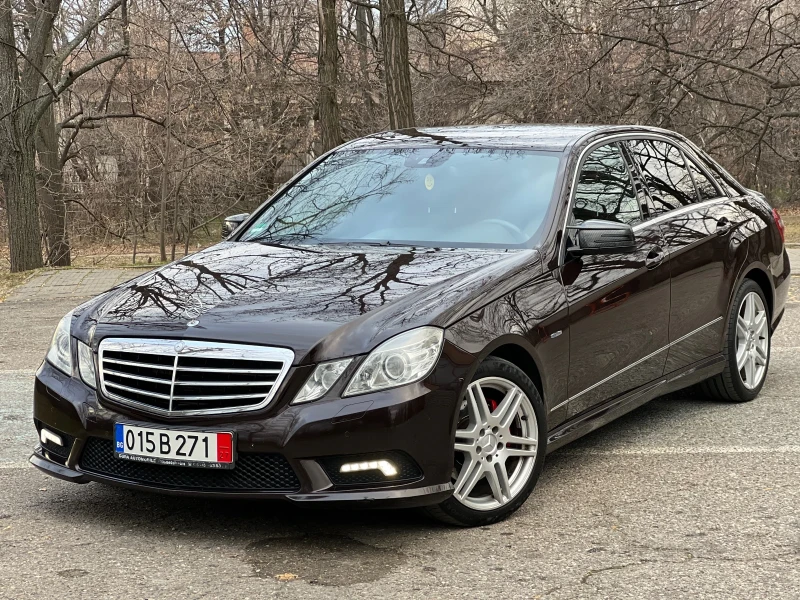 Mercedes-Benz E 350 AMG FULL SERVICE , снимка 1 - Автомобили и джипове - 49143197