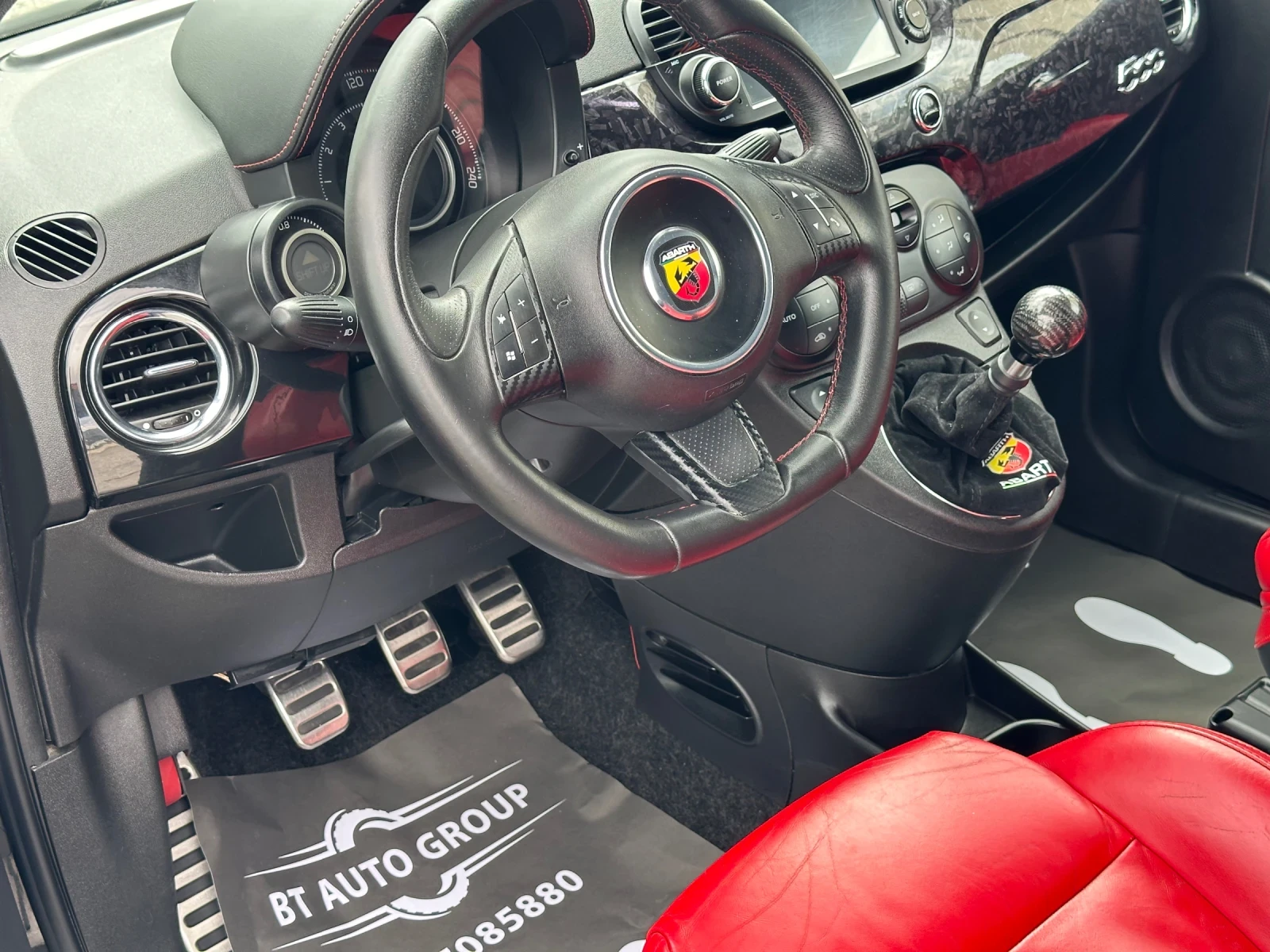 Abarth 595 1.4T * * ABARTH* * КОЖА * * FULL * * ТОП* *  | Mobile.bg — изображение 12
