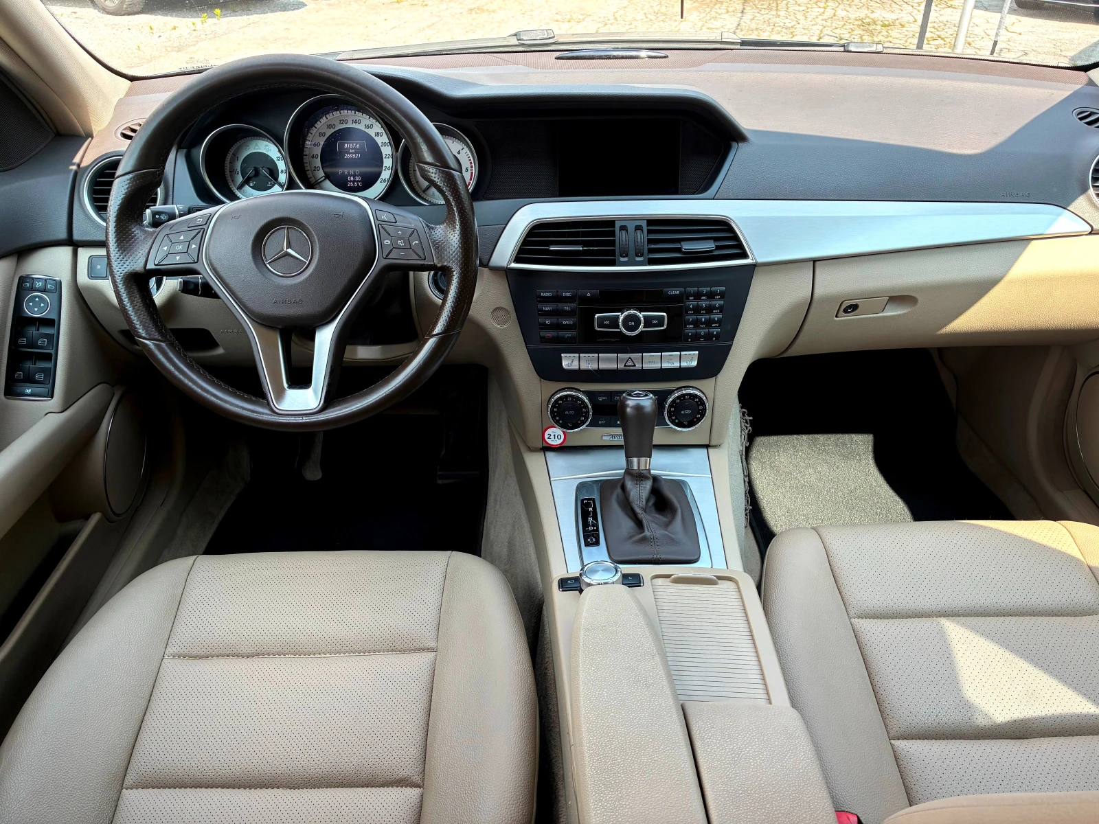 Mercedes-Benz C 220 170кс-FACE-Автомат, снимка 15 - Автомобили и джипове - 54799650
