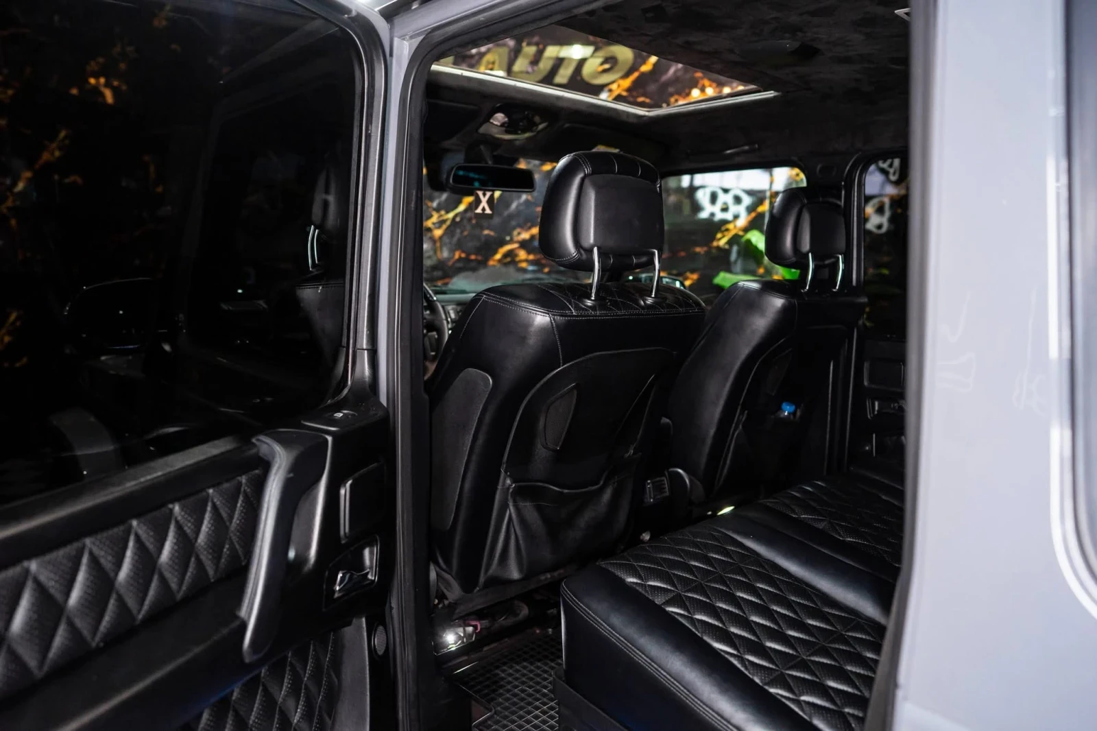 Mercedes-Benz G 55 AMG V8 LED NAVI DESIGNO H&K NARDO GREY ЛИЗИНГ 100%, снимка 15 - Автомобили и джипове - 55067260