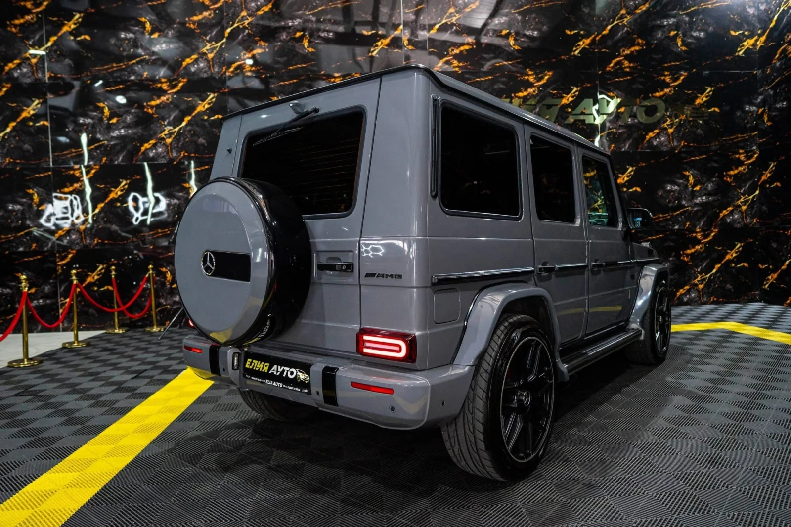 Mercedes-Benz G 55 AMG V8 LED NAVI DESIGNO H&K NARDO GREY ЛИЗИНГ 100%, снимка 10 - Автомобили и джипове - 55067260