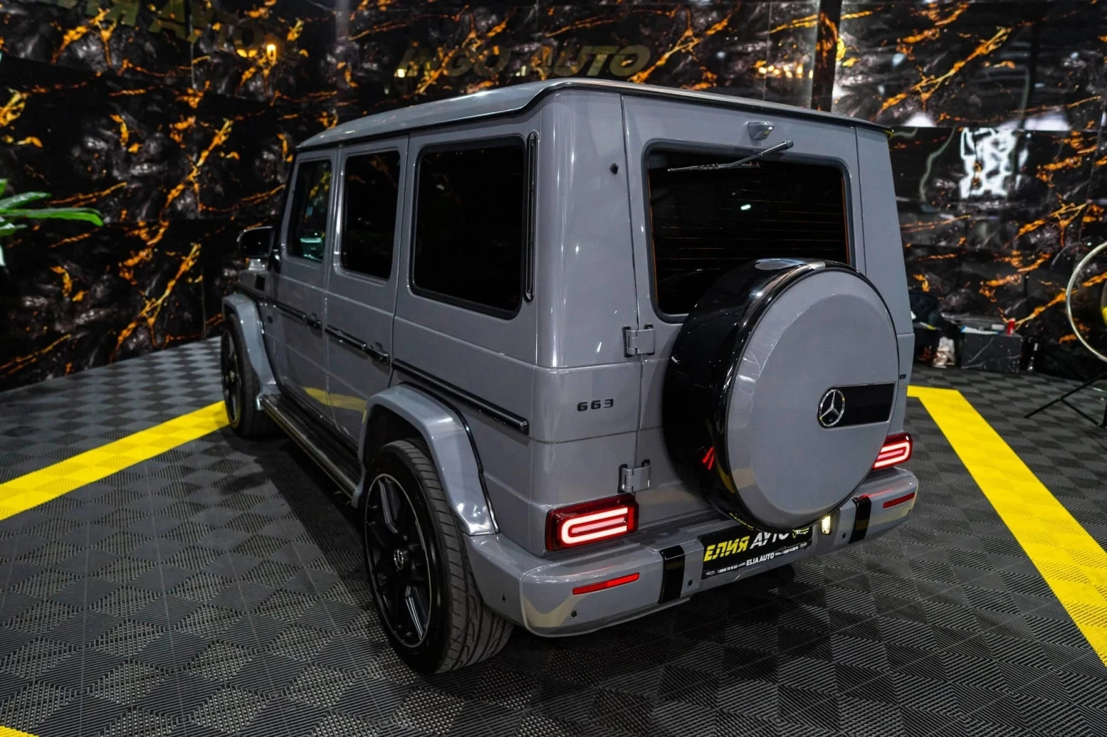 Mercedes-Benz G 55 AMG V8 LED NAVI DESIGNO H&K NARDO GREY ЛИЗИНГ 100%, снимка 7 - Автомобили и джипове - 55067260