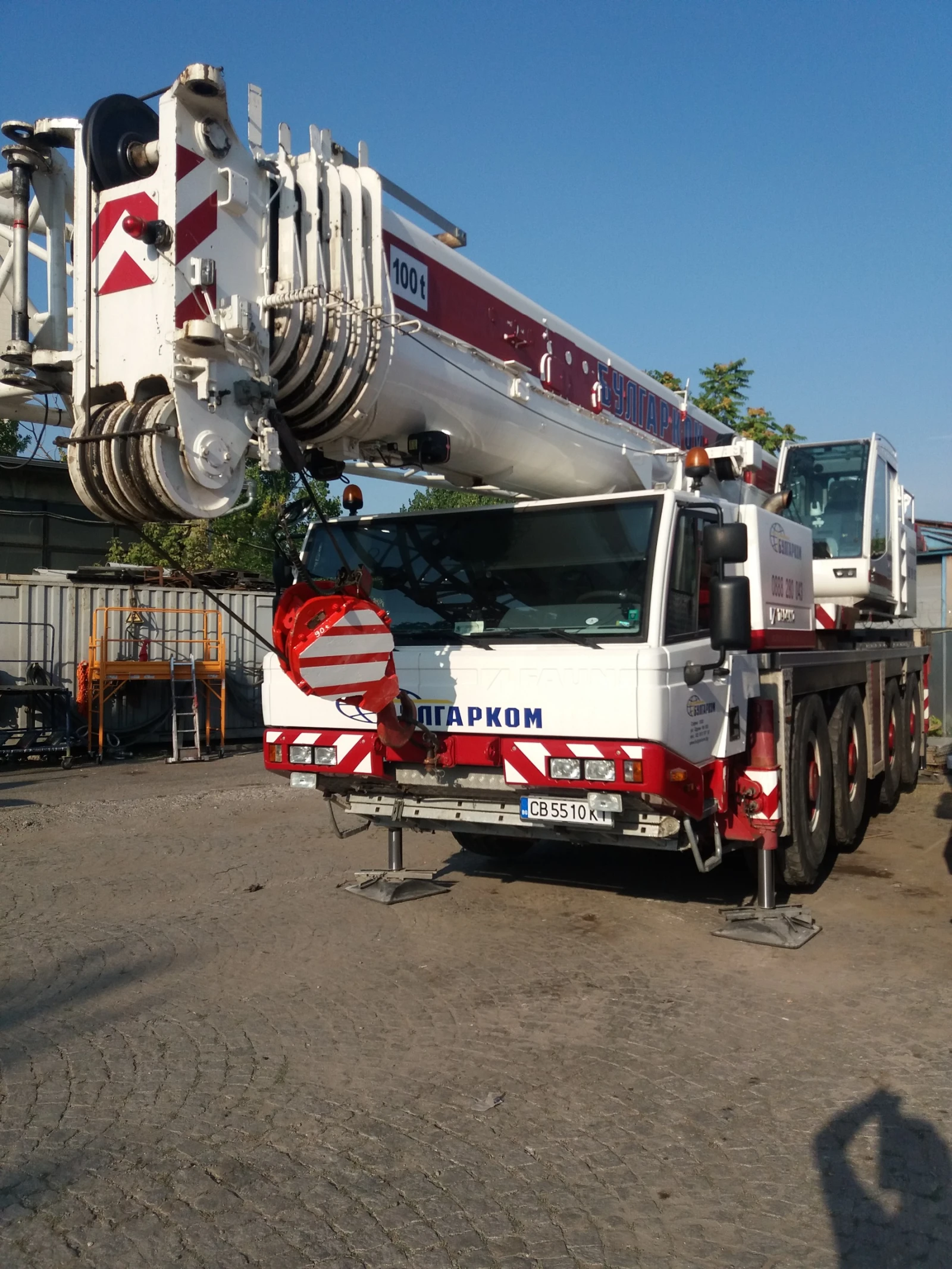 Автокран Друга марка TADANO FAUN ATF90G-4