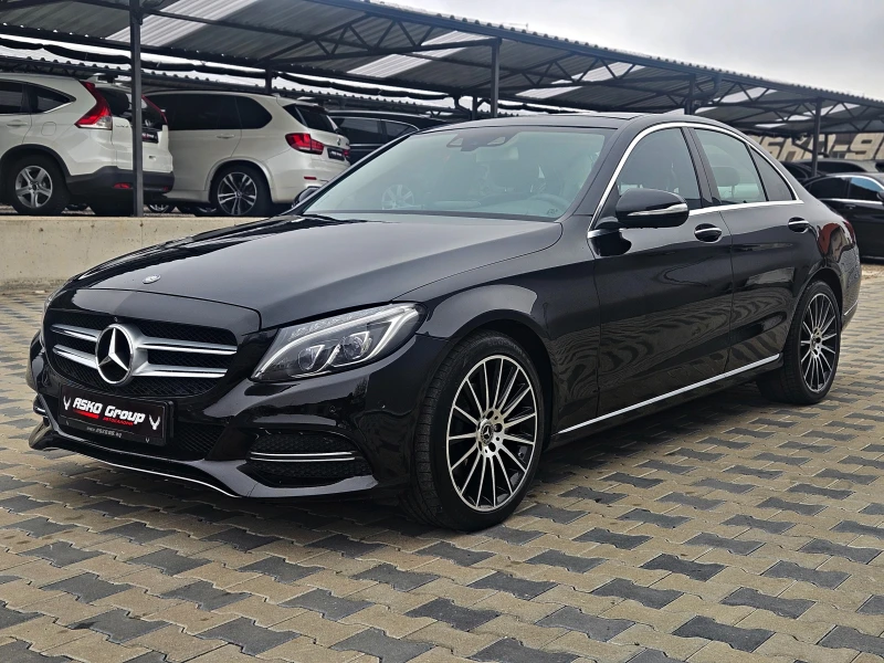 Mercedes-Benz C 220 AMG/GERMANY/PANO/HEAD UP/CAMERA/ПОДГРЕВ/AMBENT/LIZ, снимка 2 - Автомобили и джипове - 48237382