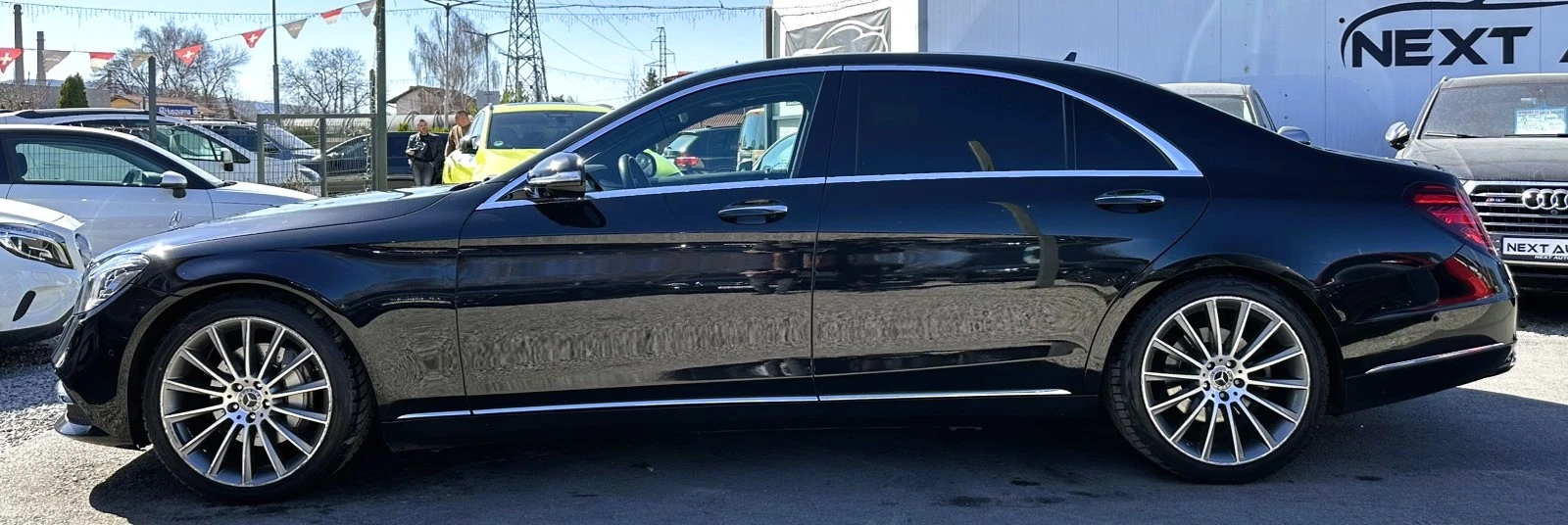 Mercedes-Benz S 350 LONG 4MATIC HUD PANO SWISS - изображение 8