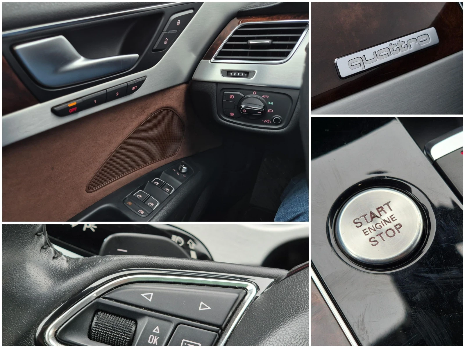 Audi A8 4.2 TDI V8 Панорама , снимка 14 - Автомобили и джипове - 53507266