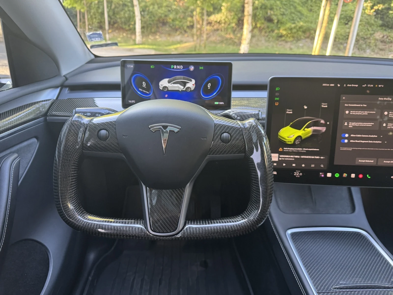 Tesla Model Y LONG RANGE / DUAL MOTOR, снимка 13 - Автомобили и джипове - 56325684