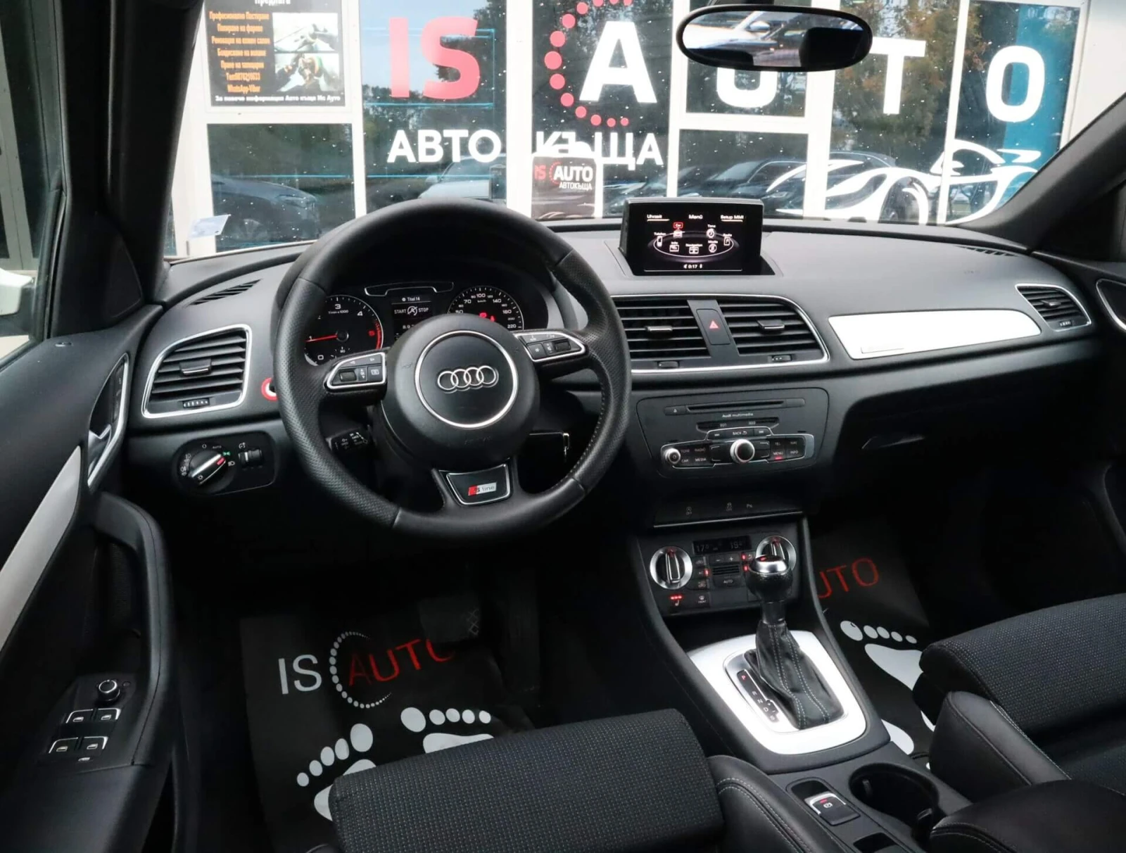 Audi Q3 2.0TDI/Quattro/Sline/Подгрев/PDC, снимка 8 - Автомобили и джипове - 56683911