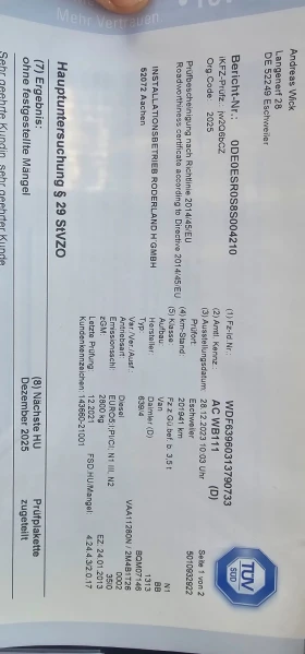 Mercedes-Benz Vito 110 LONG/N1-6места-клима , снимка 9