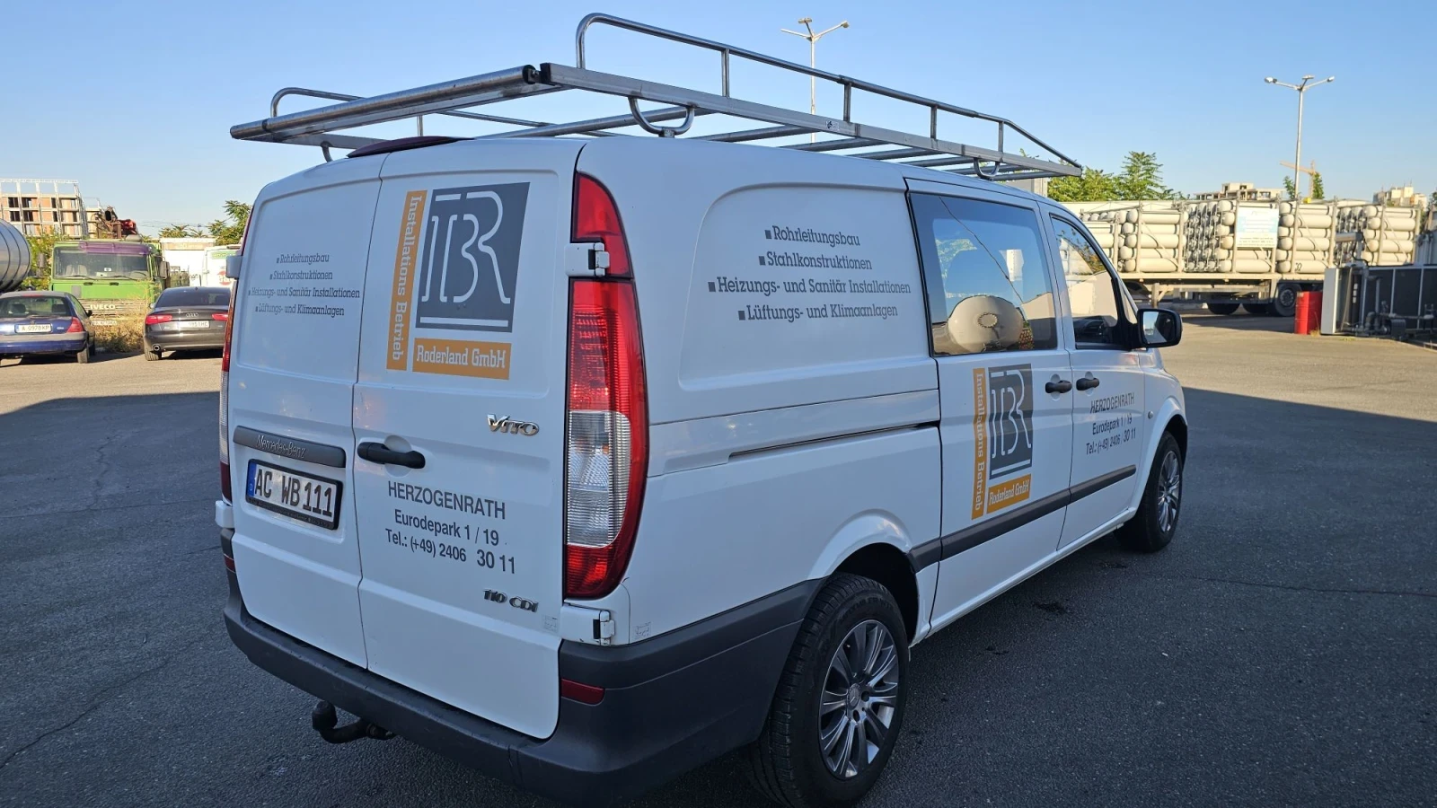 Mercedes-Benz Vito 110 LONG/N1-6места-клима , снимка 6 - Бусове и автобуси - 55849304