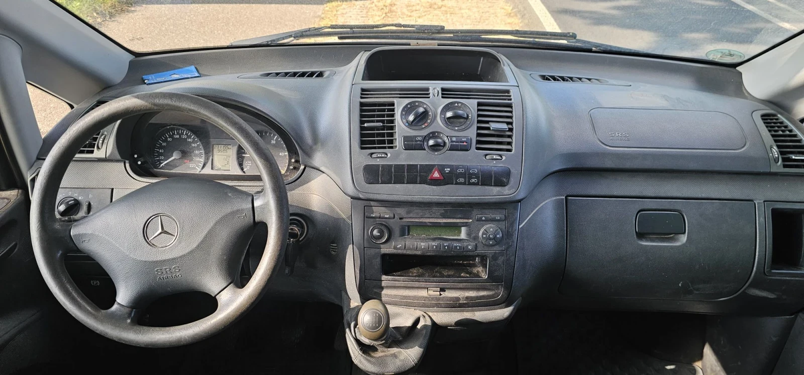 Mercedes-Benz Vito 110 LONG/N1-6места-клима , снимка 10 - Бусове и автобуси - 55849304