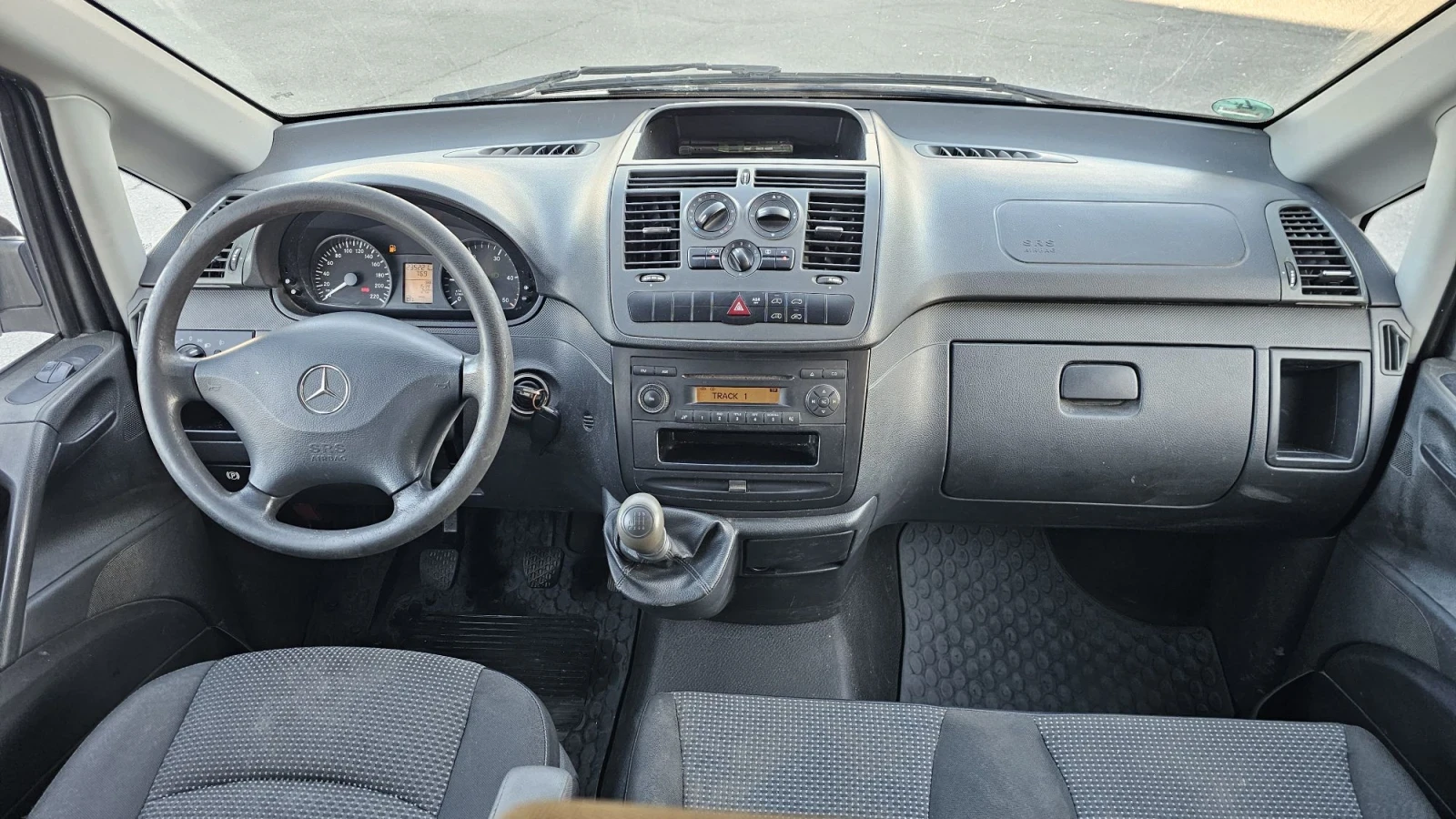 Mercedes-Benz Vito 110 LONG/N1-6места-клима , снимка 9 - Бусове и автобуси - 55849304