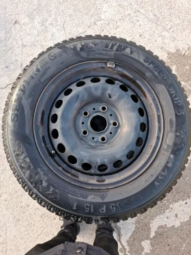 Гуми с джанти Semperit 195/65R15, снимка 4 - Гуми и джанти - 48353613