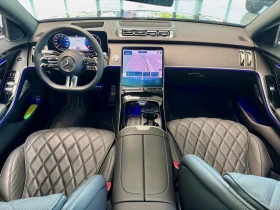 Mercedes-Benz S 450 d/AMG/4MATIC/LONG/EXCLUSIV/BURM/HEAD UP/PANO/360/, снимка 11
