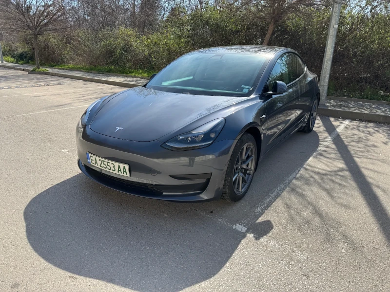 Tesla Model 3 SR+ 1г пълна гаранция, снимка 1 - Автомобили и джипове - 49593936