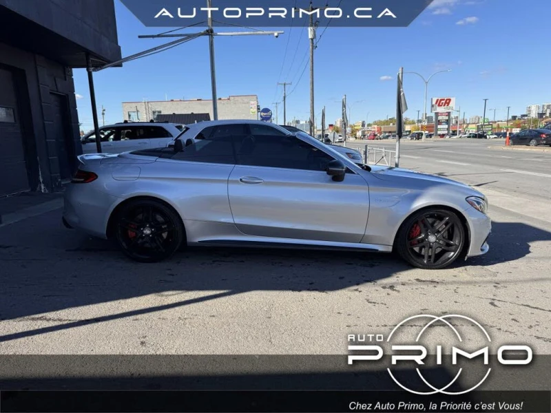 Mercedes-Benz C 63 AMG S Cabriolet* АвтоКредит* (ЦЕНА ДО БГ), снимка 4 - Автомобили и джипове - 52617624