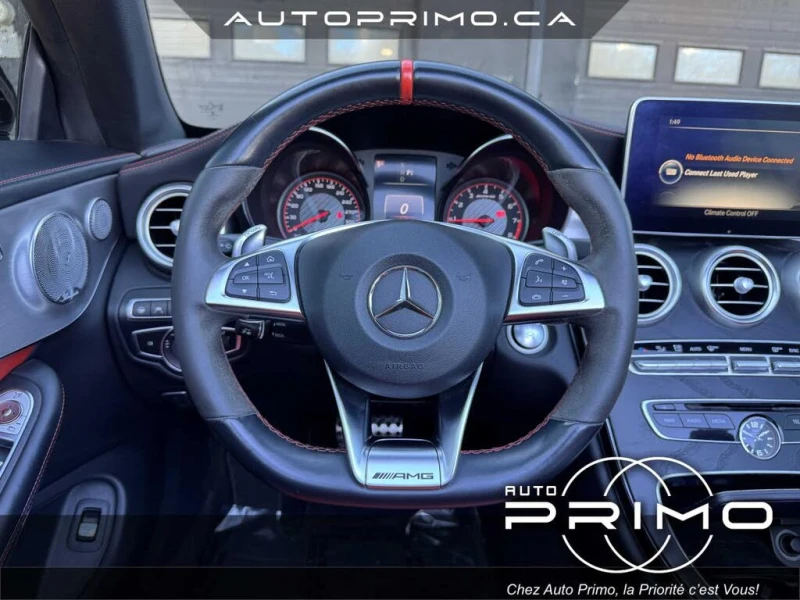 Mercedes-Benz C 63 AMG S Cabriolet* АвтоКредит* (ЦЕНА ДО БГ), снимка 11 - Автомобили и джипове - 52617624