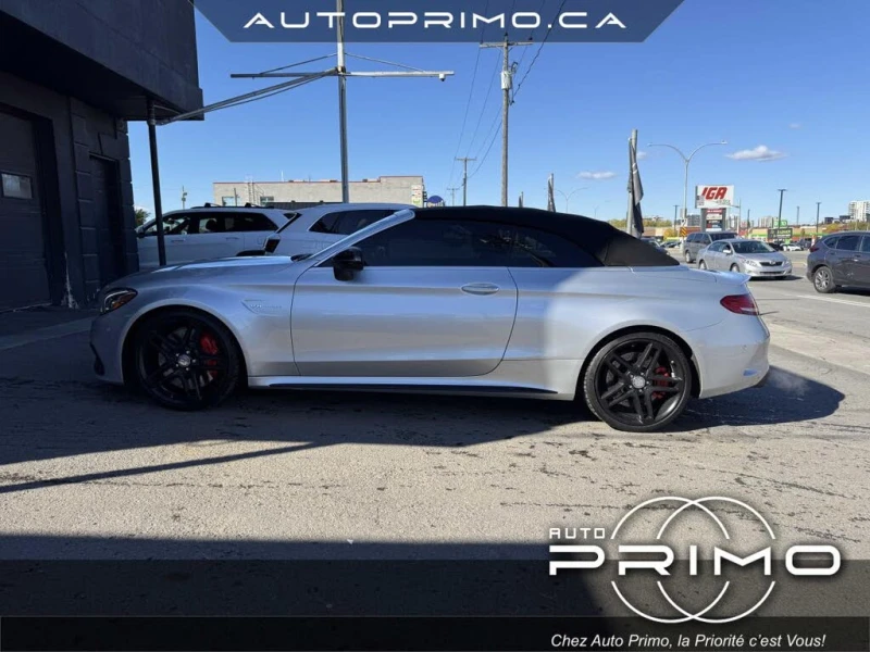 Mercedes-Benz C 63 AMG S Cabriolet* АвтоКредит* (ЦЕНА ДО БГ), снимка 8 - Автомобили и джипове - 52617624