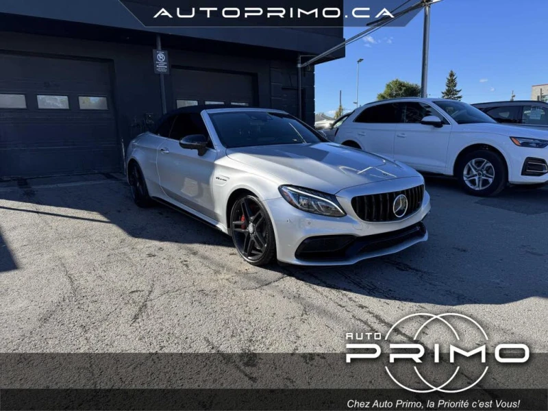 Mercedes-Benz C 63 AMG S Cabriolet* АвтоКредит* (ЦЕНА ДО БГ), снимка 3 - Автомобили и джипове - 52617624