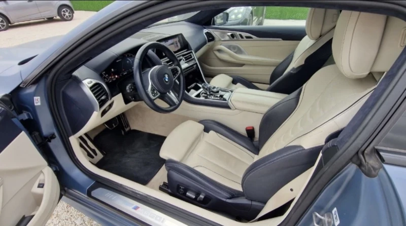BMW 850 M850I/V8/1от400/FULL, снимка 12 - Автомобили и джипове - 52668962