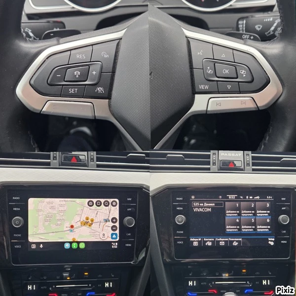 VW Passat MATRIX 360 КАМЕРИ ПОДАРЪК АНГРЕНАЖ К-Т И СМЯНА, снимка 16 - Автомобили и джипове - 53498097