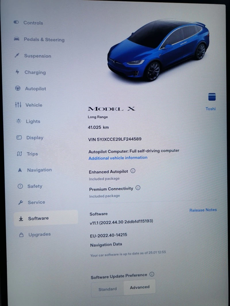 Tesla Model X LONG RANGE, снимка 14 - Автомобили и джипове - 45837788