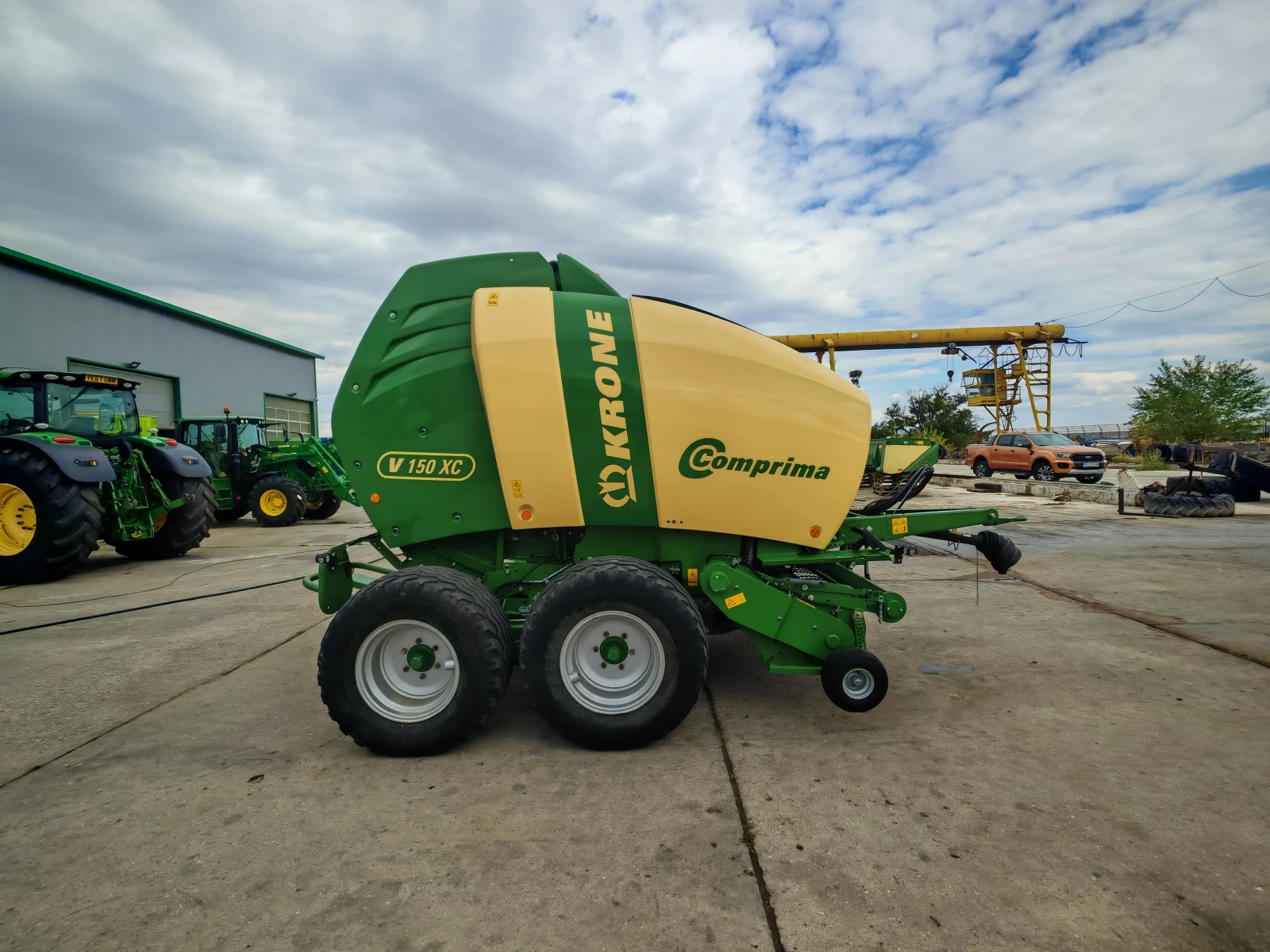Балировачка Krone V150XC лизинг с първоначална вноска 20 % - изображение 6