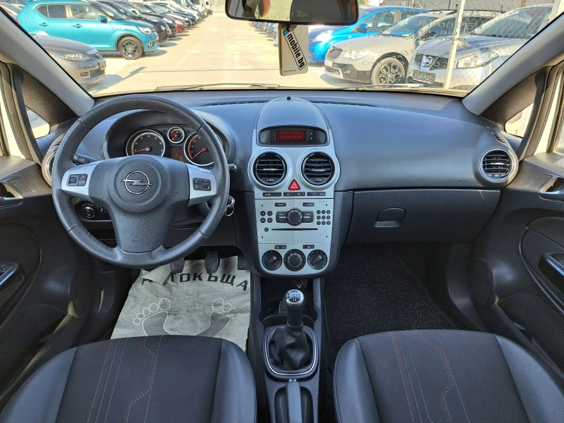 Opel Corsa 1.4i/КОЖА/COSMO/155000км, снимка 10 - Автомобили и джипове - 50744382
