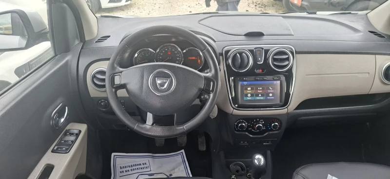Dacia Lodgy 1, 6 ГАЗ/БЕНЗИН, снимка 7 - Автомобили и джипове - 52662608