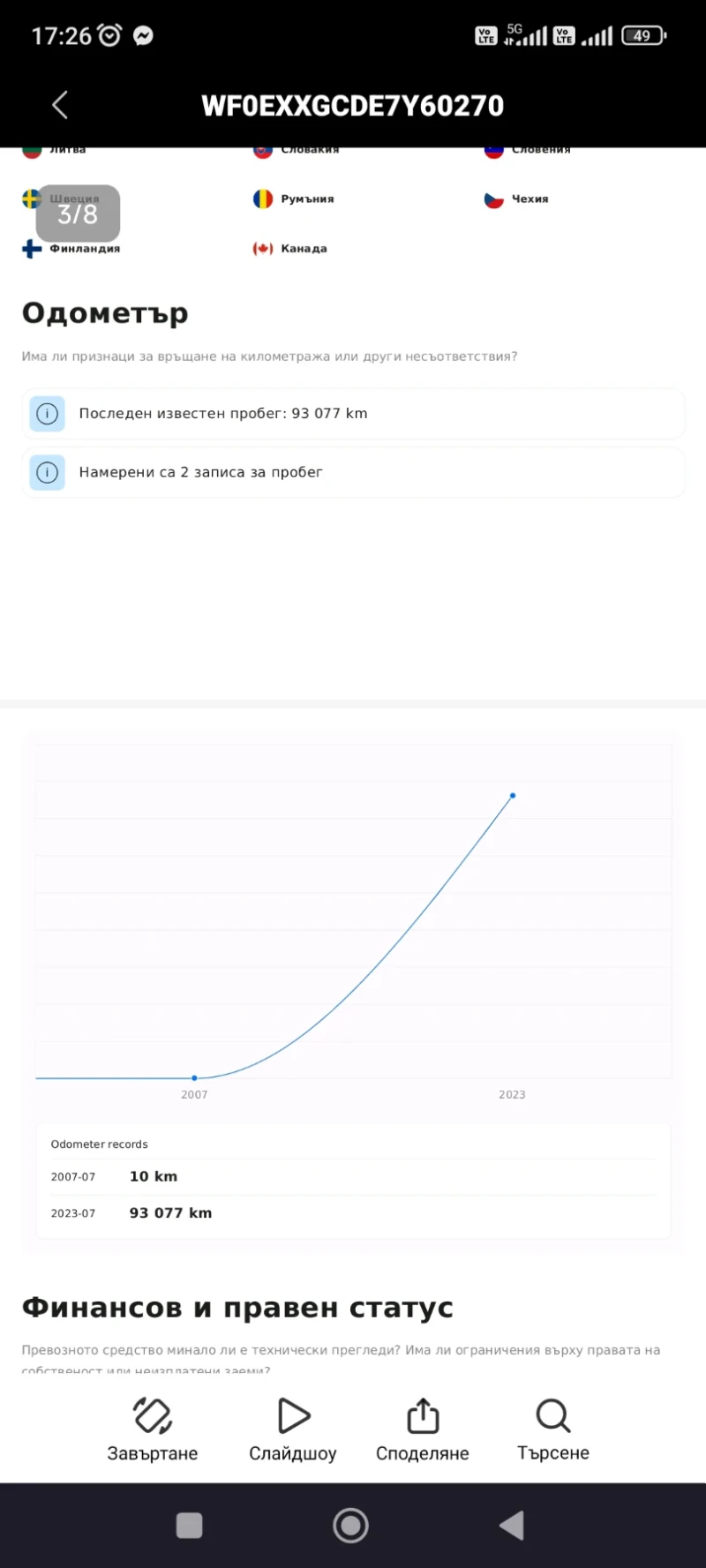 Ford C-max Реални 101х/км, снимка 2 - Автомобили и джипове - 53296243
