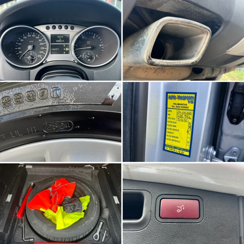 Mercedes-Benz ML 320 ТОП* ИТАЛИЯ, снимка 15 - Автомобили и джипове - 52367877
