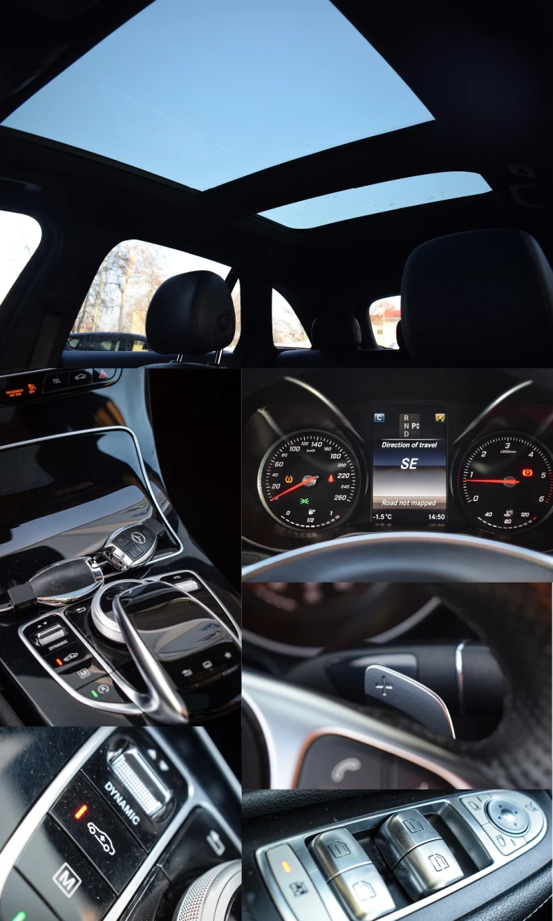 Mercedes-Benz GLC 220 4-MATIC AMG LINE FULL, снимка 15 - Автомобили и джипове - 53145026