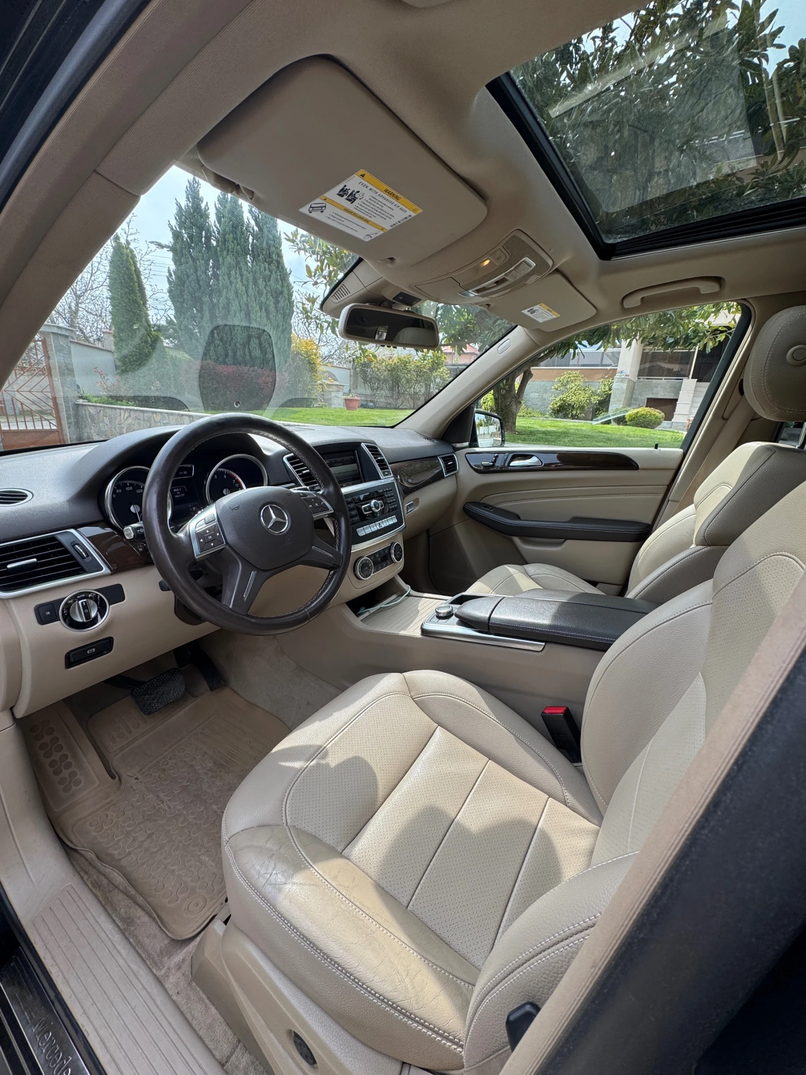 Mercedes-Benz ML 350 4MATIC | 3.5 бензин | 162 000 км | Панорама | , снимка 10 - Автомобили и джипове - 54180241