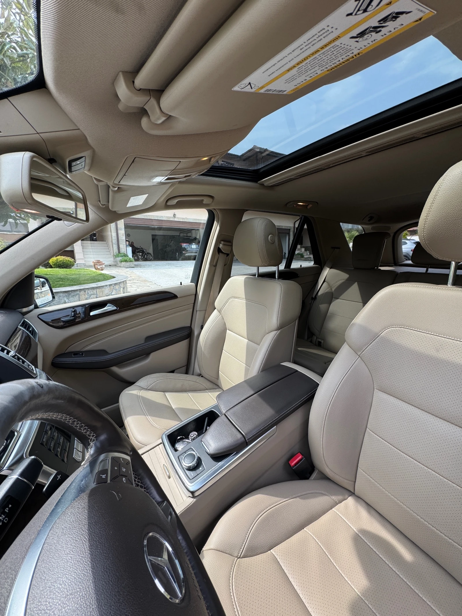 Mercedes-Benz ML 350 4MATIC | 3.5 бензин | 162 000 км | Панорама | , снимка 9 - Автомобили и джипове - 54180241