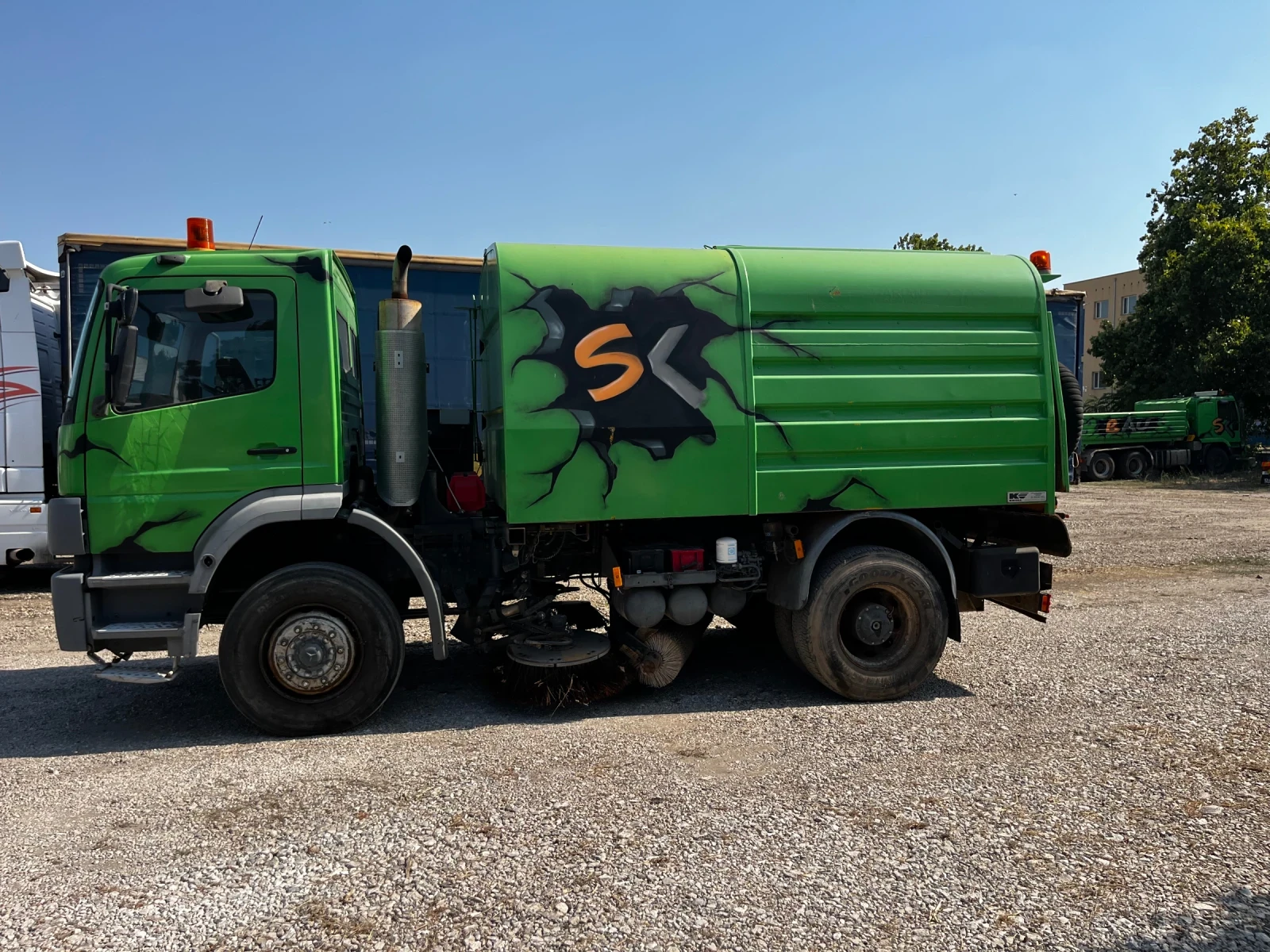 Други специализирани машини Mercedes Benz Atego 1823 метачка - изображение 5