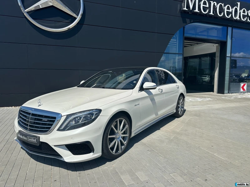 Mercedes-Benz S 63 AMG 4Matic/Driver Package/Long/TV/Burmester/Massage, снимка 1 - Автомобили и джипове - 48730145