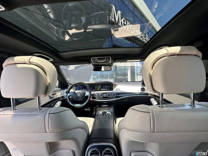 Mercedes-Benz S 63 AMG 4Matic/Driver Package/Long/TV/Burmester/Massage, снимка 12 - Автомобили и джипове - 48730145