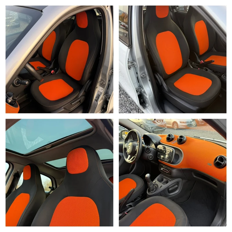 Smart Forfour 1.0 LPG-газ/Бензин(71hp)152 000 km. Euro6B Italy , снимка 13 - Автомобили и джипове - 52382846