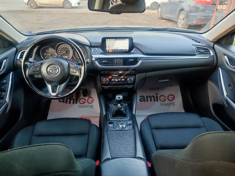 Mazda 6 2.2 SKYACTIV-D/4x4/НАВИГАЦИЯ , снимка 14 - Автомобили и джипове - 52411824